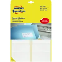 Avery Zweckform Adressetikett 95 x 47 mm (B x H)