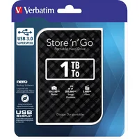 Verbatim Festplatte extern Store 'n' Go schwarz
