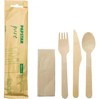 PAPSTAR Besteckgarnitur pure