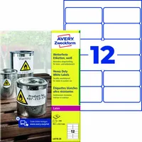 Avery Zweckform Folienetikett 99,1 x 42,3 mm (B x H)