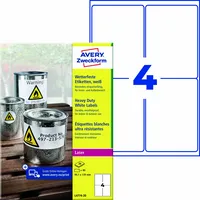 Avery Zweckform Folienetikett 99,1 x 139 mm (B x H)