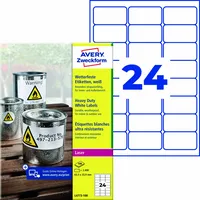 Avery Zweckform Folienetikett 63,5 x 33,9 mm (B x H)