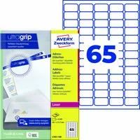 Avery Zweckform Adressetikett ultragrip 38,1 x 21,2 mm (B x H)