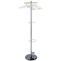 ALCO Garderobenständer 38 x 175 cm (Ø x H) 3 Haken