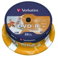 Verbatim DVD-R bedruckbar Spindel