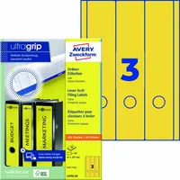 Avery Zweckform Ordnerrückenetikett ultragrip breit/lang