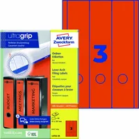 Avery Zweckform Ordnerrückenetikett ultragrip breit/lang