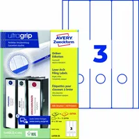 Avery Zweckform Ordnerrückenetikett ultragrip breit/lang