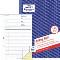 Avery Zweckform Auftragsformular 1725