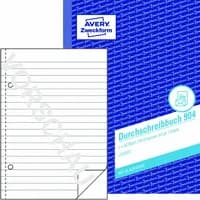 Avery Zweckform Durchschreibebuch 904