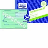 Avery Zweckform Einnahmebeleg 304