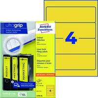 Avery Zweckform Ordnerrückenetikett ultragrip breit/kurz
