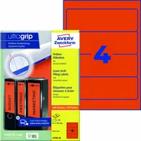Avery Zweckform Ordnerrückenetikett ultragrip breit/kurz