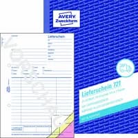 Avery Zweckform Lieferschein 721