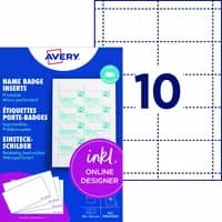 Avery Zweckform Einsteckschild 90 x 54 mm (B x H)