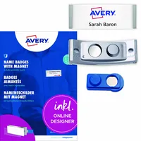 Avery Zweckform Namensschild polar® classic 68 x 22 mm (B x H) 10 St./Pack.
