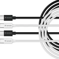 Verbatim USB-Kabel Essentials Sync &amp; Charge USB-C-Stecker/USB-C-Stecker