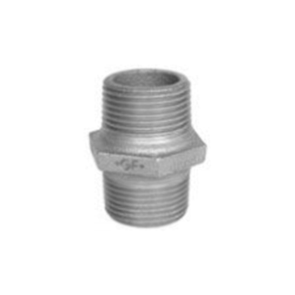 Doppelnippel Nr. 280, 3/8", verzinkt