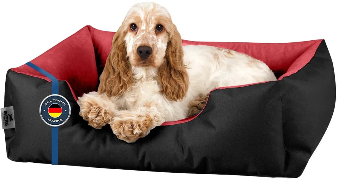Hundekissen LUPI 70 x 55 cm rot
