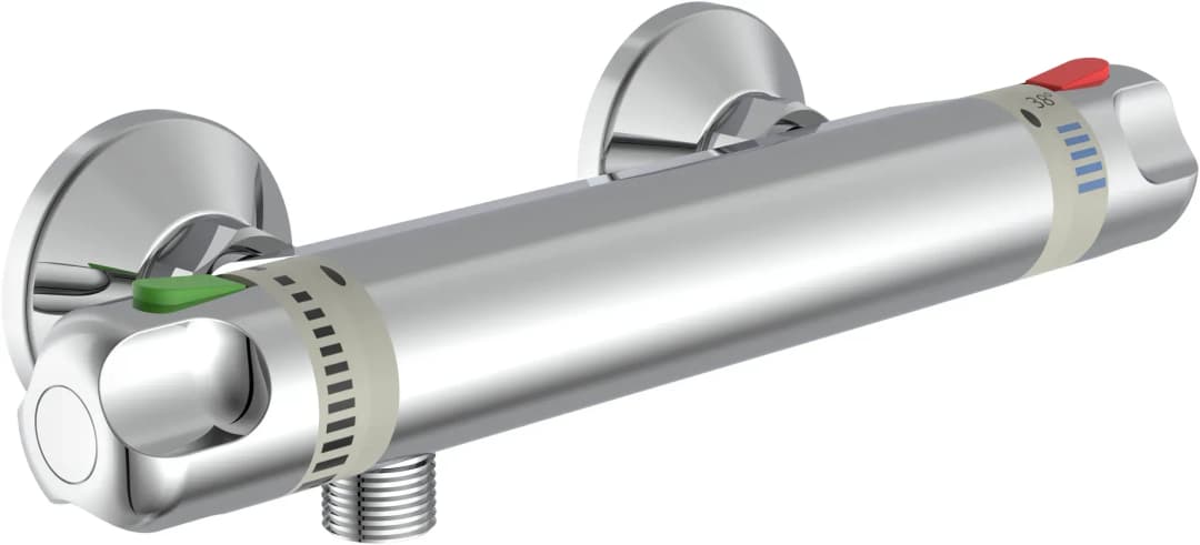 VINEA Duschthermostat Chrom