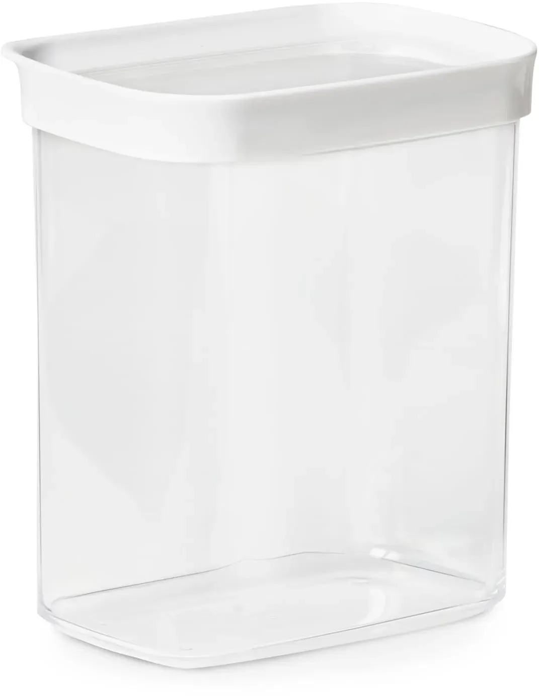 Optima rechteckig transparent/weiß 1,6 l