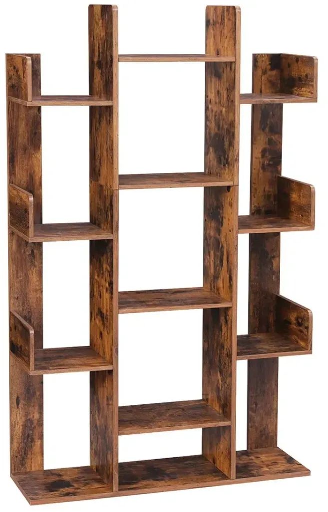 Bücherregal 86 x 25 x 140 cm Braun