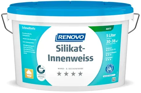 Silikat Innenweiss matt 5 l