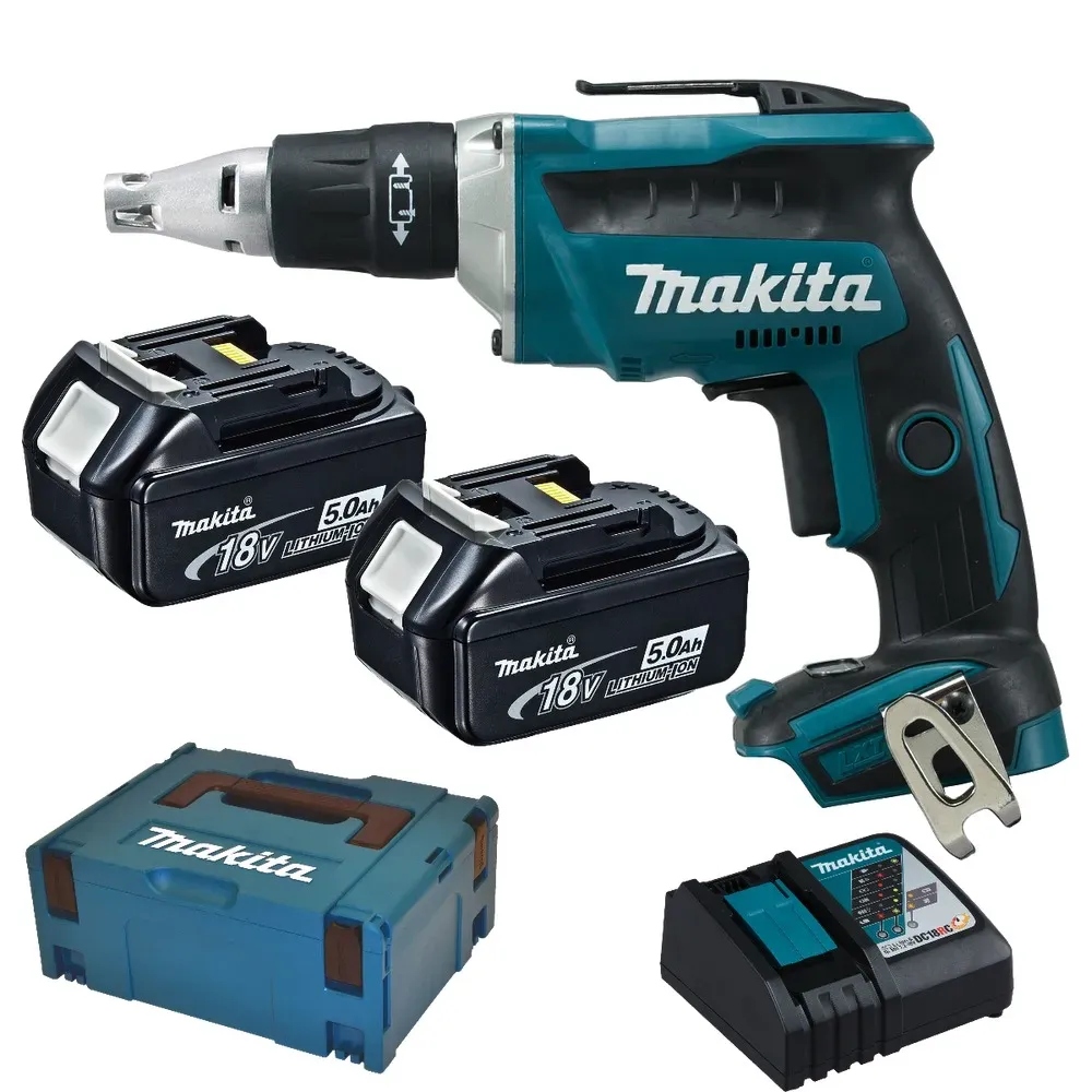DFS452RTJ inkl. 2 x 5 Ah + Makpac