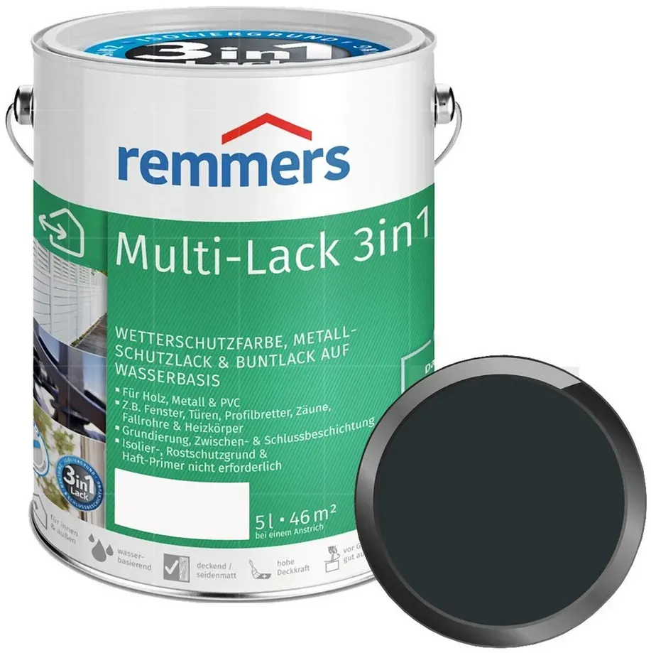 Multi-Lack 3in1 anthrazitgrau (RAL 7016), - 5ltr