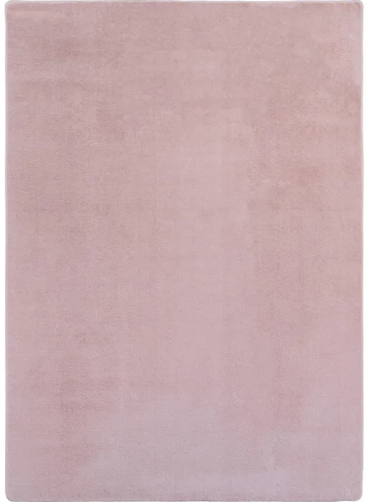 ISAR Kurzflorteppich 80 x 250 cm Rosa