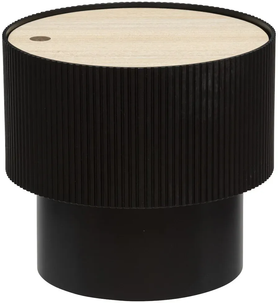 Enola Schwarz MDF 38,5 x 35 cm