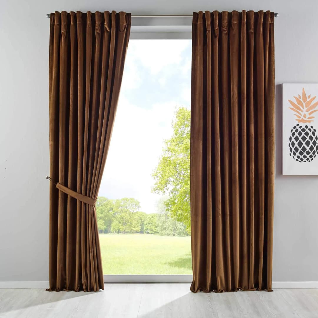 Milano Schlaufen 235 x 135 cm Schwarz 2 Stück