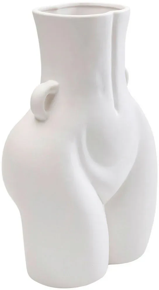 Vase Donna Weiß 40 cm