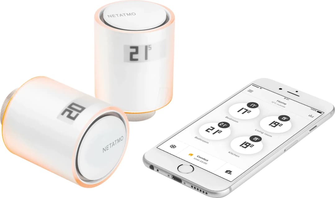 Heizkörperthermostat Starter Set mit 2 Thermostaten