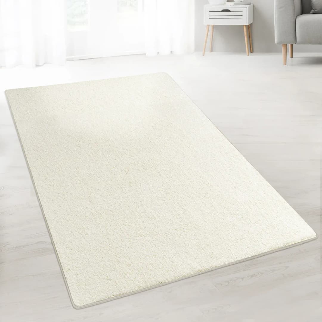 Barcelona Shaggyteppich 66 x 250 cm creme