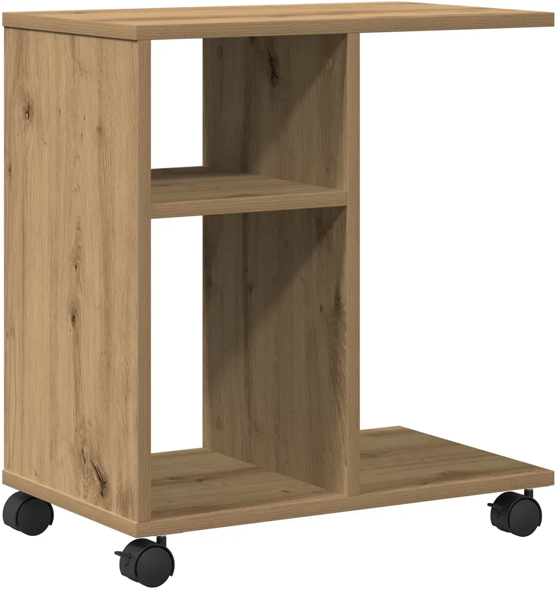 Beistelltisch Braun Eiche 50 x 30 x 55 cm