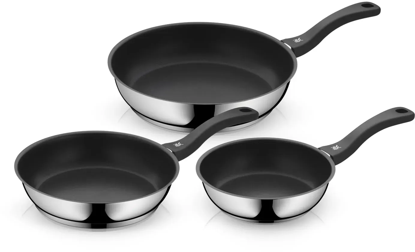 Devil Pfannen-Set 3-tlg. 20 cm + 24 cm + 28 cm edelstahl