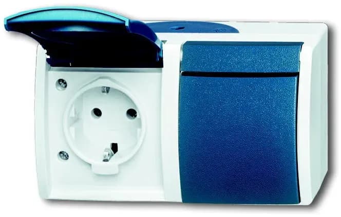 Schuko-Steckdose 2-fach Ocean 2 St.