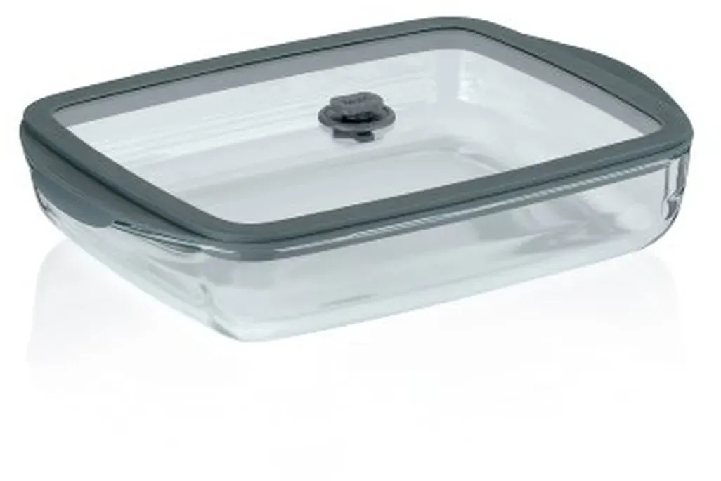 Aurelius Frischhaltedose rechteckig transparent 28 x 20 x 6 cm 1,35 l