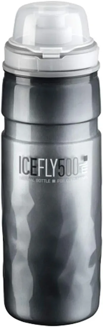 Trinkflasche Ice Fly Grau 0,5 l