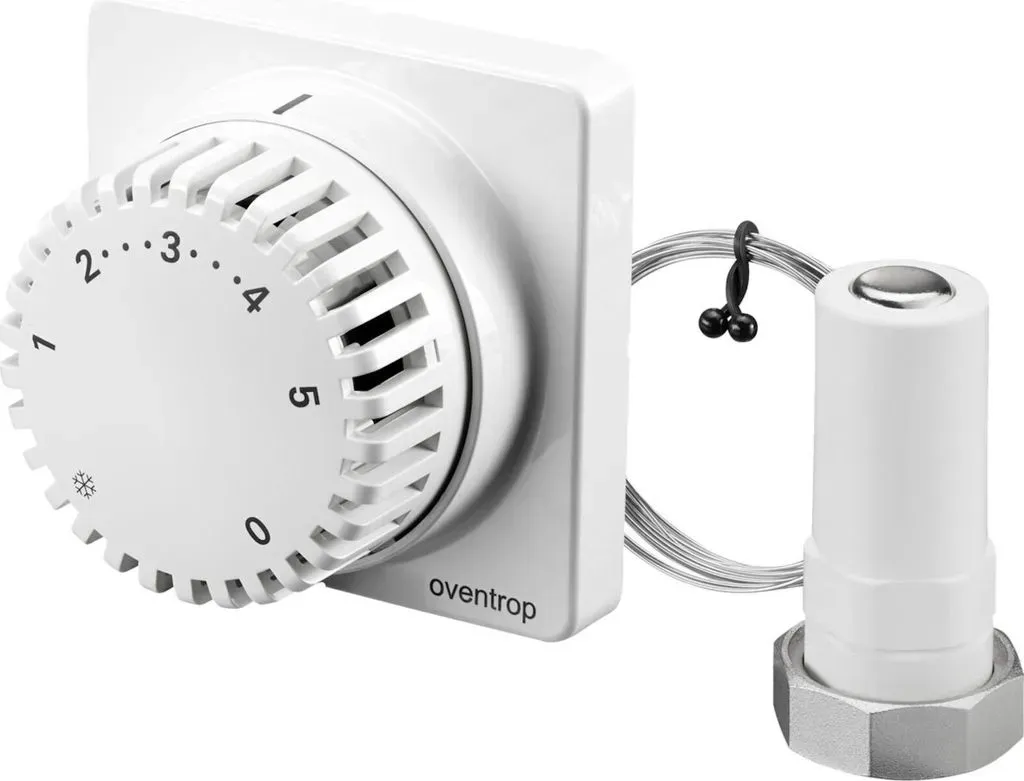 Uni FH Heizkörperthermostat M30x1,5 mit Fernverstellung 7-28 GradC Kapillarrohr 2 m