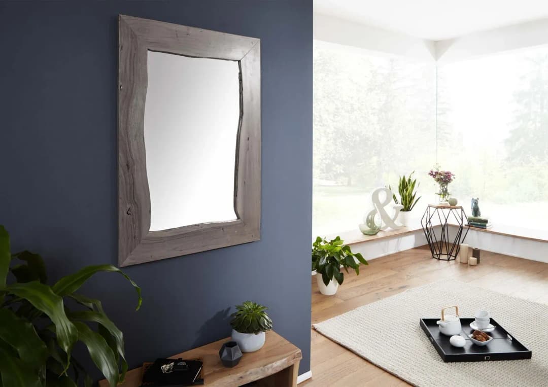 Spiegel 100 x 70 x 3 mm Grau