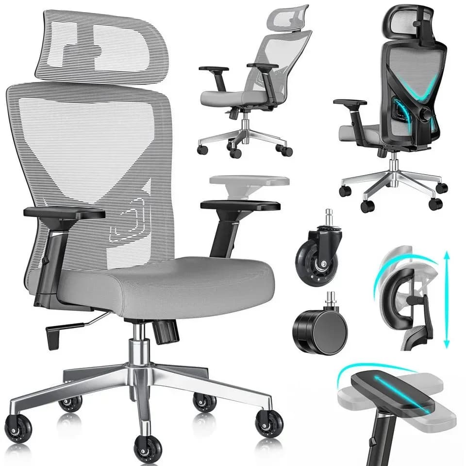 Bürostuhl Ergonomisch Schwarz