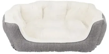 Hundebett Davin 60 x 45 cm grau/creme