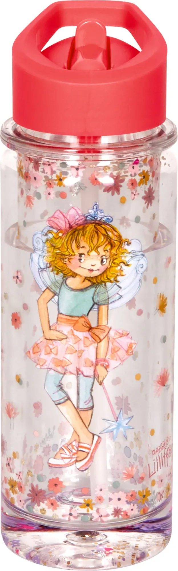 Glitzer-Trinkflasche Prinzessin Lillifee 0,3 l