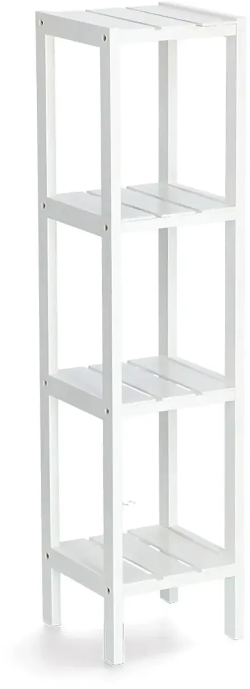 Standregal 22 x 22 x 92 cm Weiß