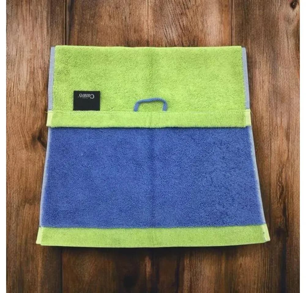 Lifestyle Splash Handtuch 30 x 50 cm blau-grün