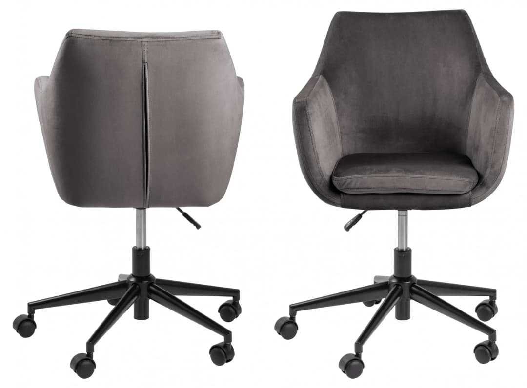 Esszimmerstuhl Nora Polyester grau