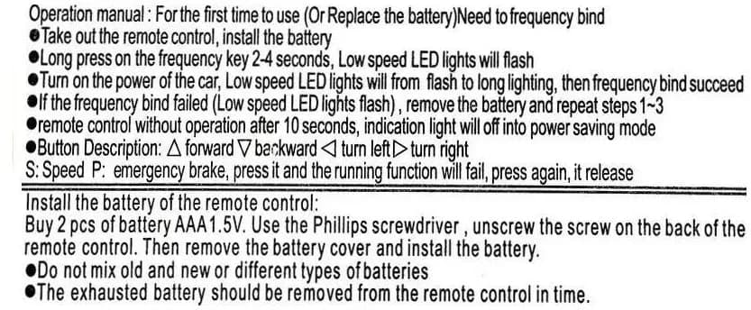 Lean Toys TX20 Fernbedienung für Elektroauto 2.4G BMW X6 FCC