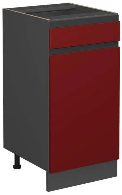 Schubladenschrank R-Line 40 x 46 x 81,6 cm Rot